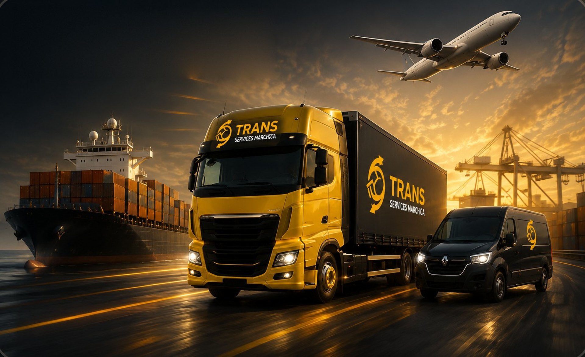 Flotte Trans Services Marchica — camion, fourgon, fret aérien et maritime